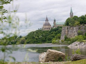 The view from Richmond Landing, future site of the National Memorial to Canada's Mission in Afghanistan and the National Victoria Cross Memorial.