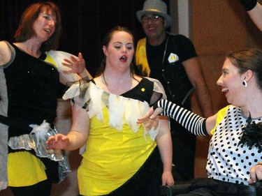 Propeller Dance Company, which creates and performs pieces for dancers with and without disabilities, was part of a cabaret fundraiser for Reach Canada, held at the St. Elias Centre on Wednesday, May 20, 2015.