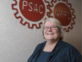 PSAC President Robyn Benson