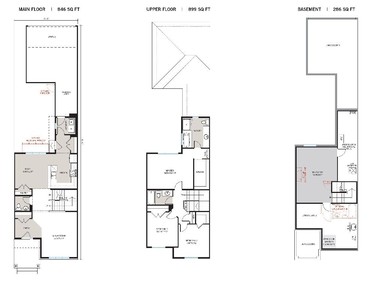 The Vail 1 is 2,031 square feet and starts at $354,900.