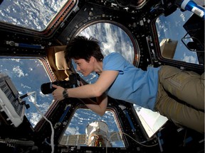 Samantha Cristoforetti's photos from orbit are winning her social media fame. She's the female, Italian Chris Hadfield.