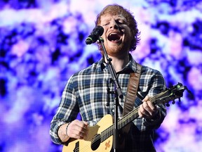 Ed Sheeran plays Ottawa on June 3.