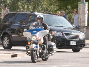 Ottawa police and the RCMP will be on the road Friday, June 5, to practise  VIP motorcade duty.