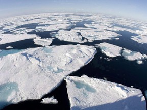 File photo of Arctic sea ice.