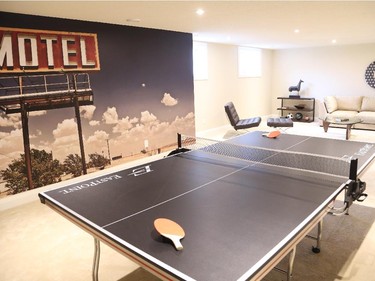 A finished games room in the basement is a limited time bonus in the Beaumont.