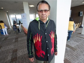 Chief Vernon Jacks of the Tseycum First Nation told a compelling story during a sharing circle as the closing events of the Truth and Reconciliation Commission get under way at the Delta Hotel on Monday morning.