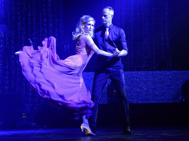 Dr. Phil Wells with his dance partner Kaity Schertzberg from the Arthur Murray Dance Studio at the inaugural Dancing with the Docs benefit for the Department of Medicine Transplant Victory Fund, held Saturday, May 30, 2015, at the Shaw Centre.