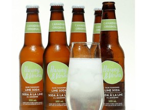 For Laura Robin's What to Eat this Week column for FOOD. - Harvey and Vern's Old Fashioned Lime Soda (Julie Oliver / Ottawa Citizen)