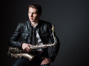 Saxophonist Eli Bennett- who plays the 2015 TD Ottawa Jazz Festival this Friday in Confederation Park.