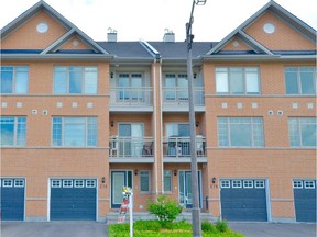 Three-storey on Citiplace Drive offers two balconies.
