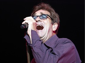 Huey Lewis and the News rocks the crowd.