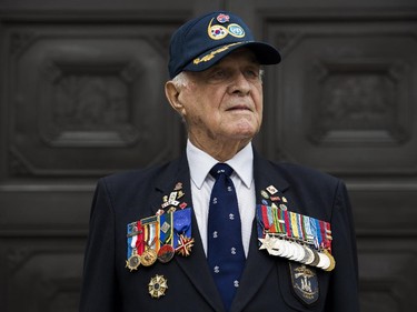 Maurice LeBlanc, retired sergeant with 25th Brigade and a veteran of Korean war is photographed before the 62nd anniversary of the Korean War Armistice at War Memorial in Ottawa on Sunday, June 21, 2015.