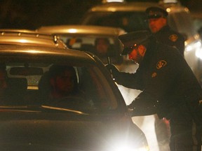 Police stopped about 1,290 vehicles in a 'Mega-Ride' operation Thursday night and found only one drunk driver.