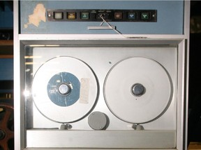 Honeywell drive, tape (computer) circa 1961  at the Science and Technology Museum.