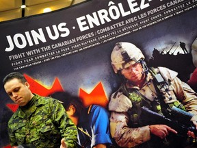 Canada Forces recruiting poster