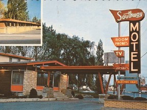 The Southway Motel is seen in 1967, when it had 23 rooms.