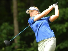Brooke Henderson finished second in a Canadian Women's Tour event.