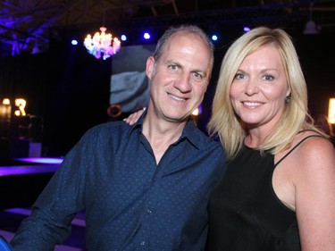Snowsuit Fund board member Krista Kealey, a V-P with the Ottawa International Airport Authority, and her husband, Keith Henry, were out celebrating their wedding anniversary at the Bash Noir benefit for the Snowsuit Fund, held at Lansdowne Park on Saturday, June 20, 2015.