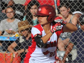 Softball player Jen Yee is serious about her hitting. When she's not swinging a bat, she's working as a bat development engineer for Gloucester-based Combat.