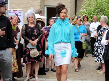 The Sukhoo Sukhoo Fashion Show, featuring designs by Ottawa couturier Frank Sukhoo, was the highlight of the annual garden party for Cornerstone Housing for Women, held Sunday, June 7, 2015, at the official residence of the Irish ambassador.
