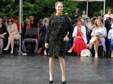 The Sukhoo Sukhoo Fashion Show, featuring designs by Ottawa couturier Frank Sukhoo, was the highlight of the annual garden party for Cornerstone Housing for Women, held Sunday, June 7, 2015, at the official residence of the Irish ambassador.