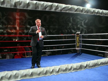 TSN sports anchor Rod Smith was celebrity guest announcer at Ringside for Youth XXI, held at the Shaw Centre on Thursday, June 11, 2015.