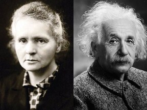 Marie Curie and Albert Einstein have streets named after them in Gatineau.