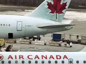 Air Canada flights out of Toronto are affected by a labour dispute at a supplier.