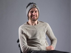 Brett Nugent is a 20-year-old former Junior B hockey player from Shawville who was paralysed during a game in late 2013.