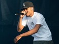 Chance The Rapper on the Bell Stage at RBC Ottawa Bluesfest.