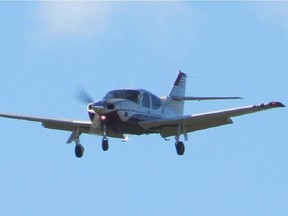 A plane similar to the Commander 112 above went down in southern Ontario while en route to Ottawa on Friday, July 3, 2015.
