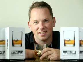 Dan Fallak is the brains behind Amazeballs, stainless steel balls with freezer gel in them to chill drinks fast.