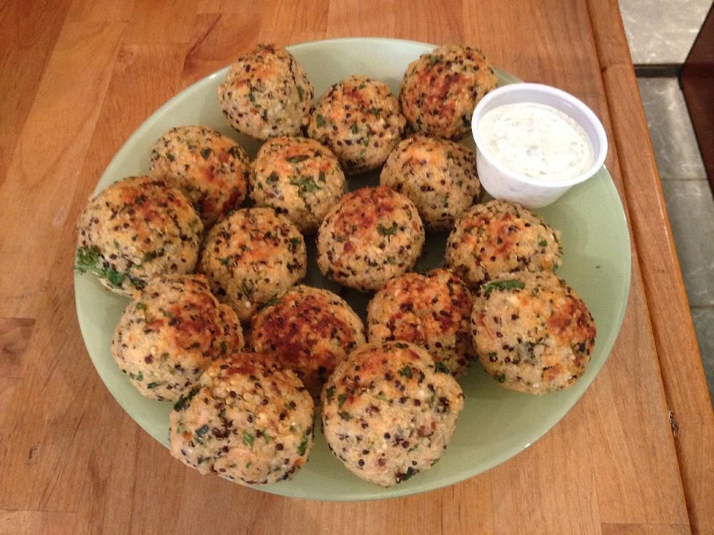 Found Salmon quinoa croquettes Ottawa Citizen