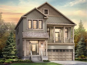 The first of Minto’s five net zero homes to be built at Arcadia is the Killarney single-family home.