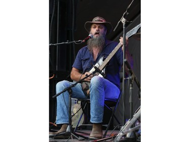 Hat Fitz & Cara performed at RBC Ottawa Bluesfest 2015 in Ottawa on July 12, 2015.