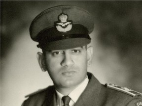Idris Ben-Tahir is seen as a member of the Royal Canadian Air Force reserve in the 1960s.
