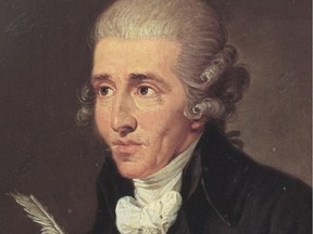 Joseph Haydn. A portrait by Ludwig Guttenbrunn.