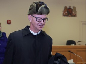 Lawyer Ches Crosbie arrives at the Supreme Court in St. John's on Novemeber 18, 2014. A federal Conservative supporter and former adviser says rejecting Ches Crosbie as a candidate in Newfoundland and Labrador is a blow to the party. Tim Powers says Crosbie, a successful lawyer and son of former Tory cabinet minister John Crosbie, is the sort of prospect the Conservatives need.