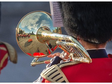 Members of the Ceremonial Guard Band perform at the annual Fortissimo‚ a free military and musical performance on Parliament Hill,, in 2015. The show is back from July 21 to 23.