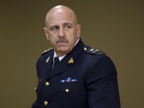 RCMP deputy commissioner Mike Cabana