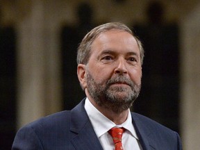 NDP Leader Tom Mulcair