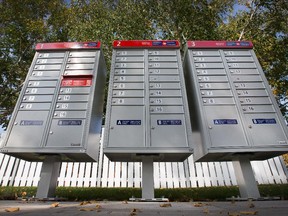 Canada Post community mailboxes are being rolled out over the next five years.
