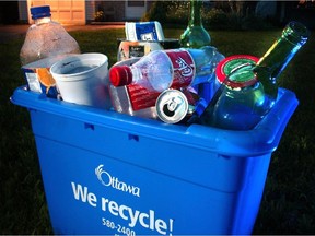 Blue bins / recycling