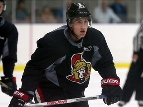 Colin White attended his first Senators prospect camp in July 2015.