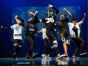 The Salja Dance crew from Ottawa competes at the Ottawa preliminaries of the K-pop World Festival 2015 on Saturday, July 18, 2015.
