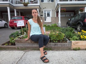 After meeting with the chief bylaw officer about her garden, Shannon Lough is confident they can 'come to a compromise'.
