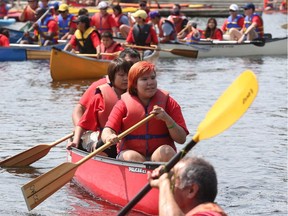 Six police departments and five Aboriginal youth groups spent the day together in the 15th Annual Flotilla for Friendship launched Wednesday, July 8th