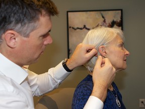 Many new hearing aids are comfortable to wear and hardly visible.