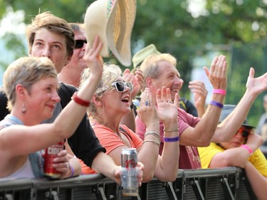 The crowd enjoys RBC Ottawa Bluesfest 2015 July 12, 2015.