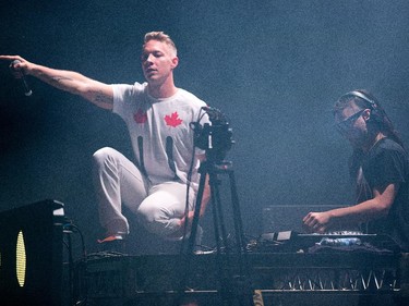 The DJ ensemble Jack U, featuring Skrillex and Diplo, on the Bell Stage as the RBC Ottawa Bluesfest, the annual music festival, gets underway at the Canadian War Museum.